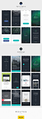 Routes iOS UI Kit: 