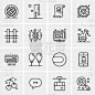 set 16 universal business icons