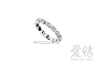 香奈儿Chanel婚戒系列 每一款都值得拥有 - 爱结网 ijie.com#香奈儿##Chanel##婚戒##简单##素圈##铂金# #时尚##钻石#