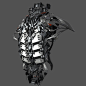 Mechanical Exoskeleton, Cyril Lavanant : 3D modeling the Mechanical Exoskeleton, ref : https://www.artstation.com/artwork/armor-exyle