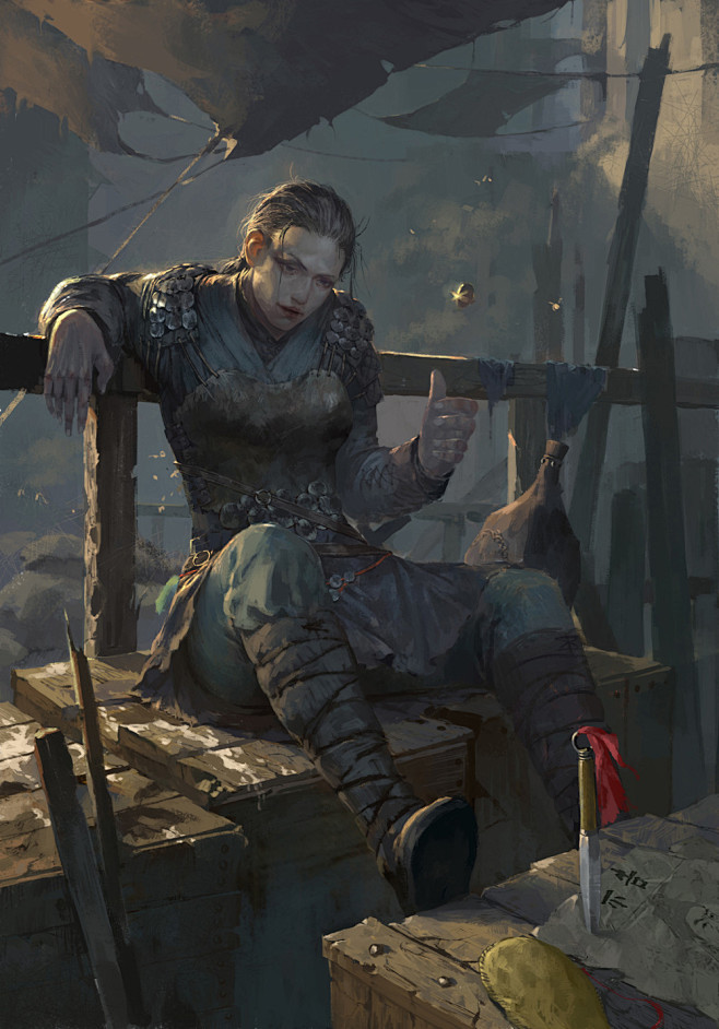 The hunter, zhang bo...
