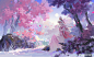 #霹雳布袋戏#拂樱斋主超话 补上樱花生贺嘻嘻嘻！画完了，尽力了，就介样，下一张！ ​​​​