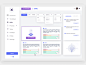 OKRs App Design dashboad dashboard ui minimal website web ux ui  ux uiux ui design okr