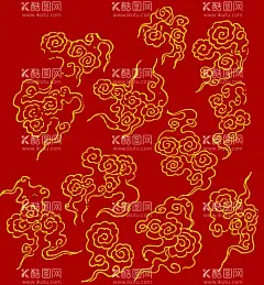 云朵线描  - 源文件下载【酷图网】云朵线稿,黑白线稿,手绘云朵线稿,简笔画云朵,白描云朵线稿,白描线稿,国画云朵,彩云,云,云朵,云朵画,国潮云朵,国潮插画,云朵插画,云朵素材,云朵装饰,云朵图案,手绘云朵