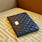 CHOC LEE BOUTIQUE the FEBY 黑色羊皮 IPAD MINI 套 手包