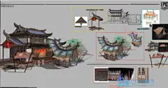 2G大图！高清中国风场景设定_原画资源下载区_CG游麟网游戏美术制作交流平台 - 最专业的游戏美术制作交流平台