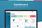 Dashboard Admin Panel PSD Template : Multipurpose PSD template for admin panel. Can be used for any type of web applications: custom admin panels, admin dashboards, eCommerce backends, CMS, CRM, SAAS. Dashboard has a sleek,