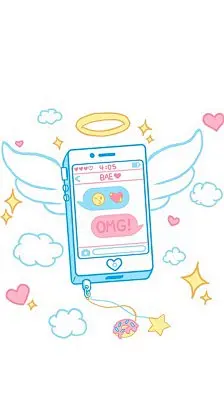 iPhone 壁纸 手绘 涂鸦 