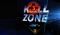 Killzone 3 : Killzone logotype and main menu UI mockup.