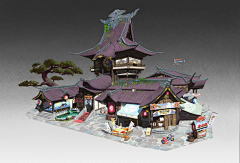 ≯ζΨ墨皇不分Ψトξ采集到B.(场景)古风建筑.参考