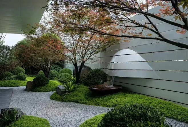 庭院分享|展示区枯山水