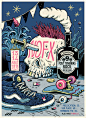 NOFX : Illustration I did for NOFX @ Post Tenebras Rock (Geneva)