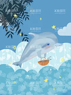 海豚创意插画  - 源文件下载【酷图网】卡通,海豚,海鸥,手绘海豚,卡通手绘海豚,手绘卡童海豚,卡通海豚素材,海豚插画,海豚简笔画,卡通海豚插画,卡通插画海豚,房子,灯塔,大海,蓝天白云,鱼,小鱼,卡通海豚,卡通海鸥,儿童背景墙,背景墙,壁纸壁画