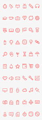 Double Line Icons