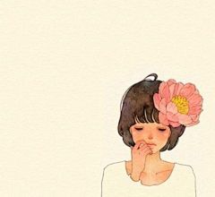 想流云采集到插画 人物