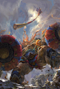 Monkey Goes West, Eart CG : 作品来源钟风华，艺数绘角色设计讲师,作品已授权
Works from Zhong Fenghua, Eart's role design mentor,Already authorized