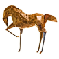 Jaime Acosta - Bronze Horse Sculpture