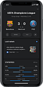 Rewind – sportsbook app design