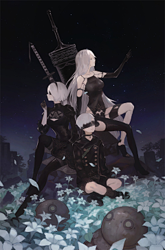 Hle、采集到【游戏】NieR：Automata