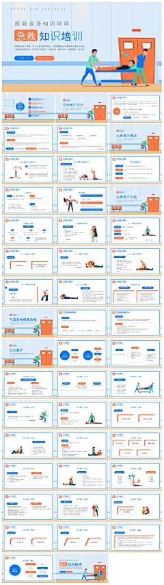 安全教育急救知识医疗培训PPT