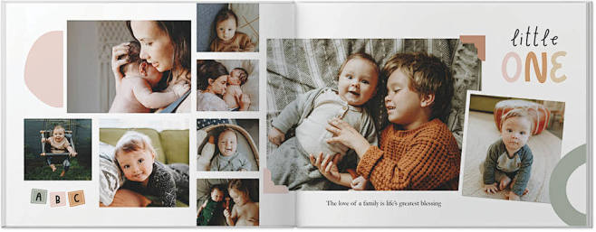 Boho Baby Photo Book