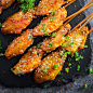 木屋 烧烤食材 新鲜鸡翅烤翅户外半成品 奥尔良 鸡翅中5串【辣】-tmall.com天猫
