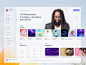 Music ui desktop design light exploration 4x