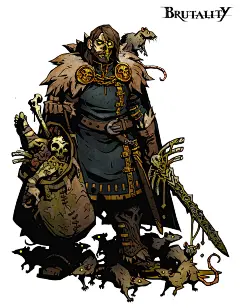 Ronan, the Grave Keeper- BRUTALITY Board Game Character, Kory Lynn Hubbell : This is a concept design for a figure/character that will come with the new board game, BRUTALITY, now on Kickstarter!

https://www.kickstarter.com/projects/brutality/brutality/d