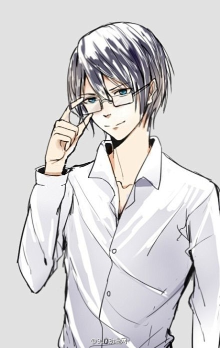 野良神眼镜男眼神