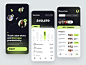Trackem - Arounda Mobile 为 Dribbble 上的 arounda 提供的 SaaS 移动应用程序