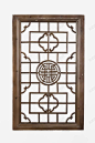 古代木工长方形窗户窗花 免费下载 页面网页 平面电商 创意素材