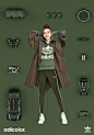 adidasOriginals - 相机、登山包、睡袋……
酷女孩需要多少探险装备？
装备要一套，@Angelababy 的#adicolor# 也要齐全
不管在哪，#玩色不恭#才对味