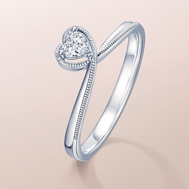 男士一生只能买一次的戒指品牌dr钻戒darryringmyheart系列倾心dr钻戒