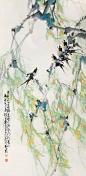 「 笔墨洒脱，形神兼备… 」· 赵少昂 花鸟欣赏