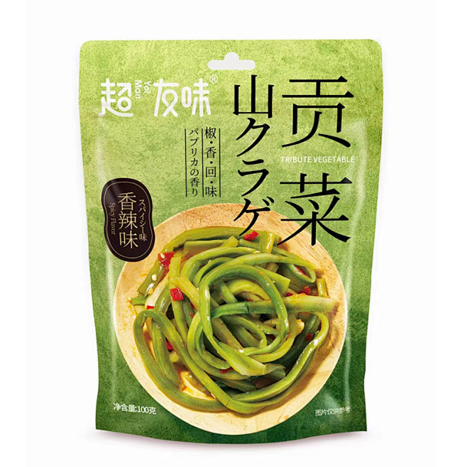 超友味贡菜干黄瓜即食凉拌下饭菜开味酱菜香...