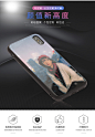苹果7plus手机壳6s玻璃镜面6p磨砂diy照片8plus定制iphonex保护套-淘宝网