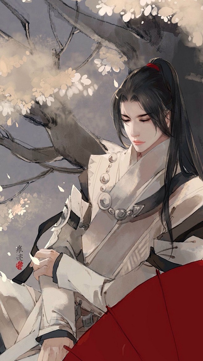 古言唯美古风插画壁纸来自网络67