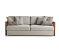 Dorsoduro sofa 3p by Varaschin | Lounge sofas
