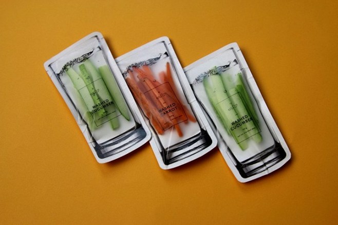 大米和蔬菜系列创意包装设计