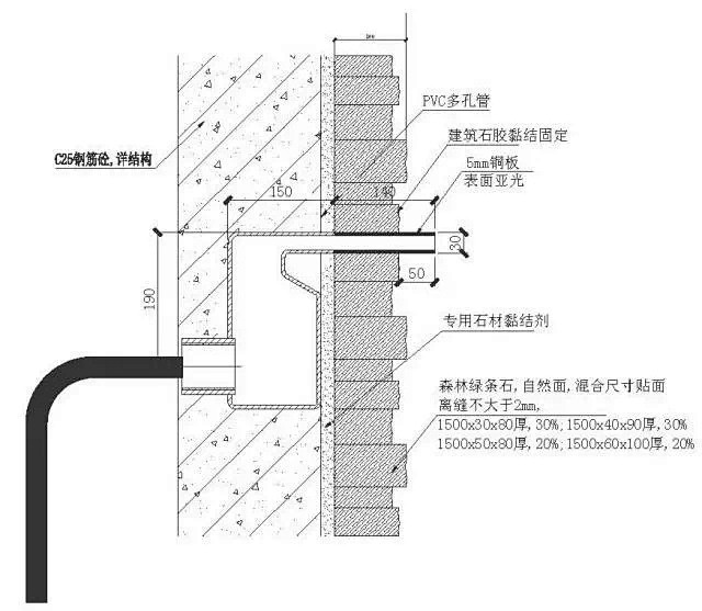 【交错喷水景墙是如何设计的？】上海西郊别...