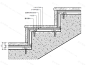 【地坪】木地板踏步节点图（混凝土楼梯）-设计得到