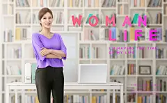 职场女性 时尚美女 女装服饰 促销banner 促销海报设计PSD_平面设计_海报