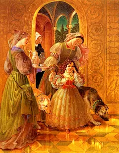 插画|美国插画师Kinuko Y.Craft满足了我对童话世界的一切幻想 : 童话里并不都是骗人的。