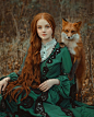 狐狸超话狐少女 摄影: Anastasiya Dobrovolskaya ​​​​