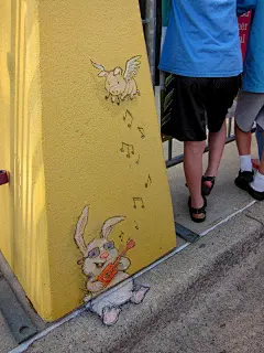 David_Zinn...chalk art #粉笔画#街头艺术#手绘#