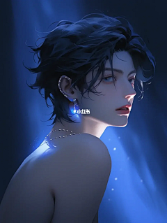 censor-nTEIiIPS采集到【ai】插画/面部