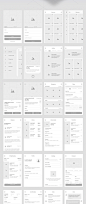 移动UI设计，线框屏幕和动画 Nomo Mobile UI Kit_UI设计_模库(51Mockup)