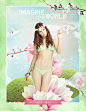 Imagine Your World | BODY GLOVE : Ad campaign "Imagine your world" for Smoothies, line of swimsuits under brand Body Glove.