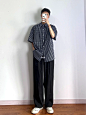 ootd 夏季还得是简约基础的衬衫➕显高的西裤