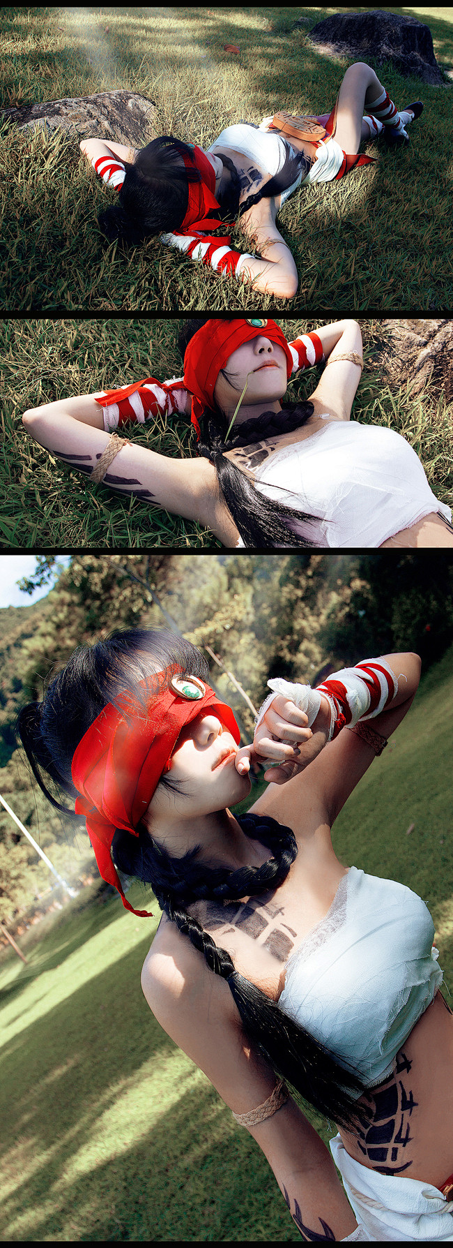 英雄联盟 盲僧李青 cosplay | ...